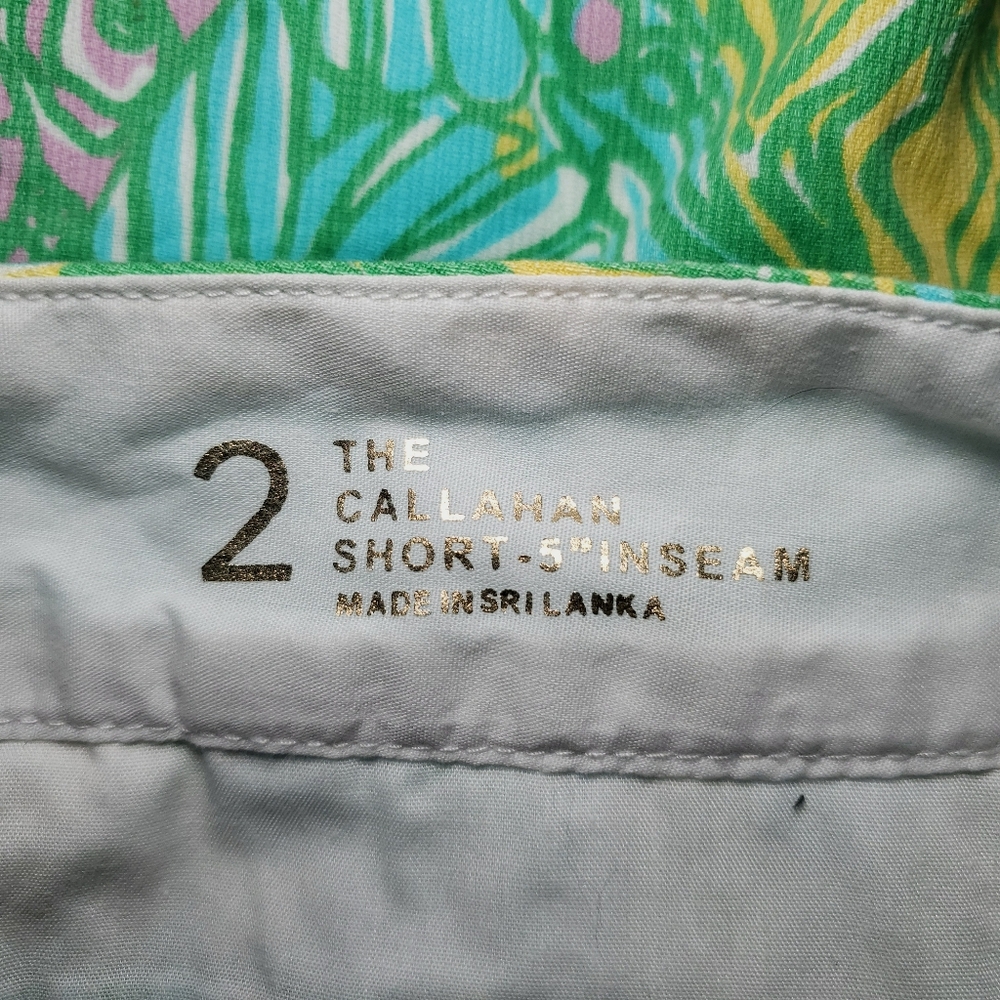 Lilly Pulitzer Callahan Sun Dance Shorts Size 2